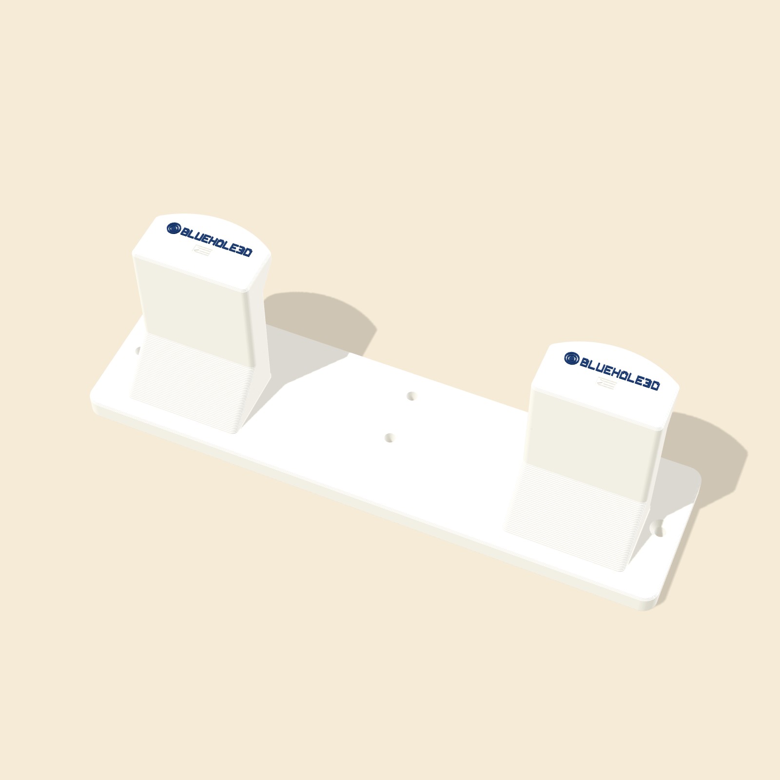 Leader spool rack